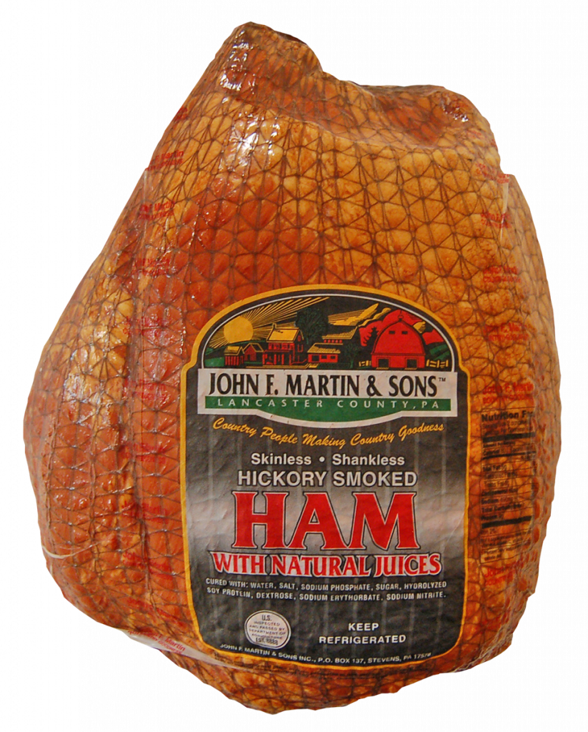 Premium Hams Bone In Boneless Ham Slices John F Martin And Sons