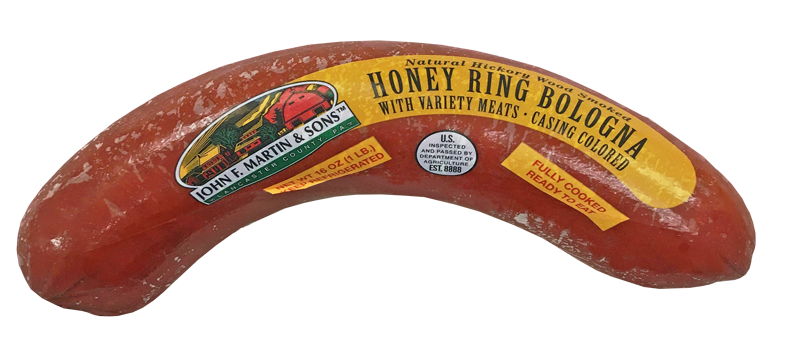 Honey Ring Bologna  John F. Martin & Sons